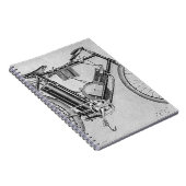 Bouillyのオートバイ1895年 ノートブック (右側)