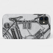 Bouillyのオートバイ1895年 Case-Mate iPhoneケース (裏面(横))