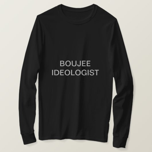 BOUJEEイデオロジストTシャツ Tシャツ (デザイン正面)