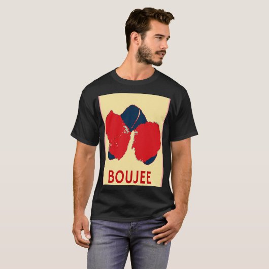 BOUJEE AKA RICH PEOPLE SANDALS GRAPHIC FOR MEN OR  Tシャツ (正面フル)