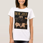 Boujee Cockapoo T-Shirt – Stylish Dog Mom Gift Tシャツ (正面)