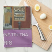 BOULANGERIEパリ キッチンタオル (四つ折り)