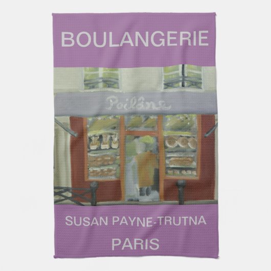 BOULANGERIEパリ キッチンタオル (縦)