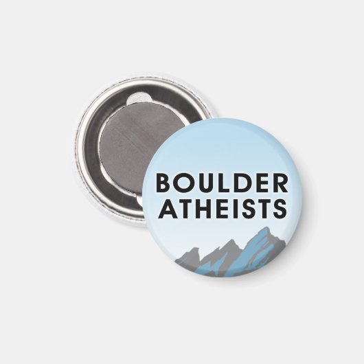 Boulder Atheists Logo Magnet マグネット (正面/裏面)