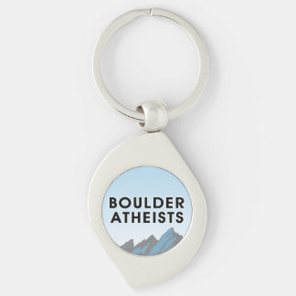 Boulder Atheists Logo Metal Keyring キーホルダー