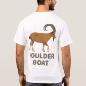 Boulder G.O.A.T (only back side) Tシャツ (裏面)