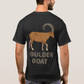 Boulder G.O.A.T (only back side) Tシャツ (裏面)