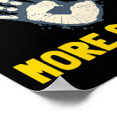 Bouldering Climber Chalk Boulderer Artificial Rock ポスター (角)