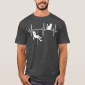 Bouldering  Funny Cat Lover Rock Climbing Free Tシャツ (正面)