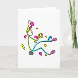 Bouldering Stickman カード