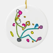 Bouldering Stickman セラミックオーナメント (裏面)