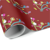 Bouldering Stickman ラッピングペーパー (ロールコーナー)