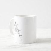 Bouldern Kletternwand コーヒーマグカップ (正面左)
