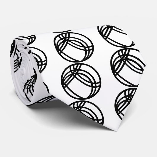 BouleのBocciaの球 ネクタイ (ロール)