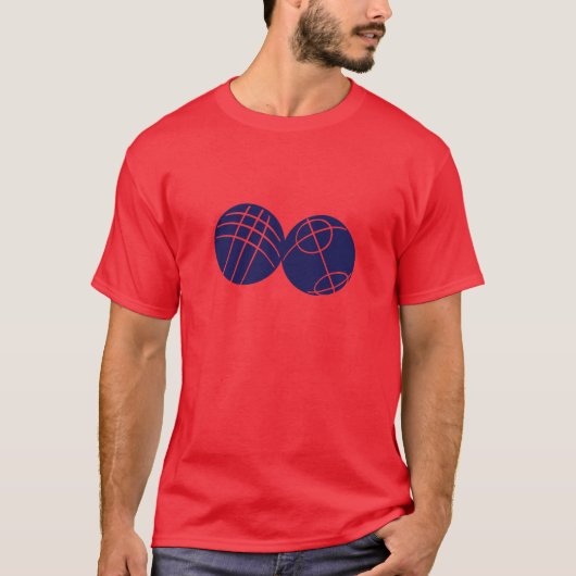 Bouleのpetanque Tシャツ (正面)