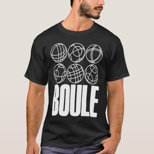 Boule Balls For Boulder Petanque Boules Ball Tシャツ (正面)
