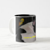 boule, I love my french bulldog ツートーンマグカップ (正面左)