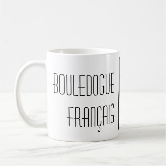 Bouledogue Français コーヒーマグカップ