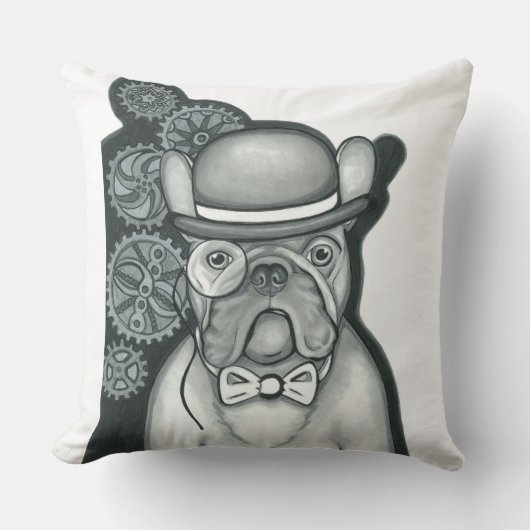 Bouledogue Pillow クッション (正面)