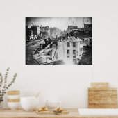Boulevard du Temple, by Daguerre，歴史的写真 ポスター (キッチン)