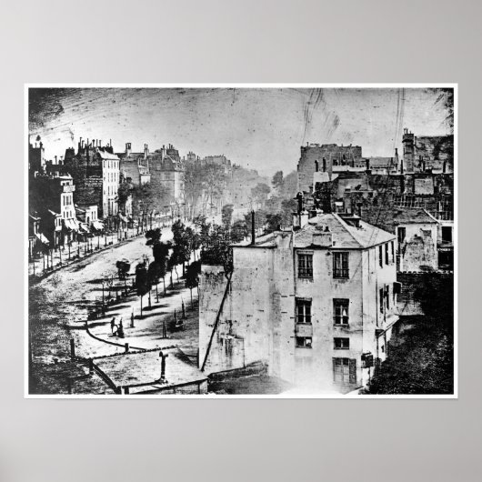 Boulevard du Temple Paris France 1838 ポスター (正面)