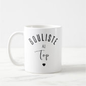 Bouliste au top コーヒーマグカップ (左)