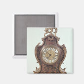 Boulle bracket clock by A.Brocot Deletrez マグネット (正面/裏面)