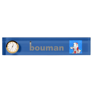 bouman191 錦鯉#1 デスクネームプレート