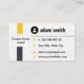 bounce house rental business cards 名刺 (裏面)