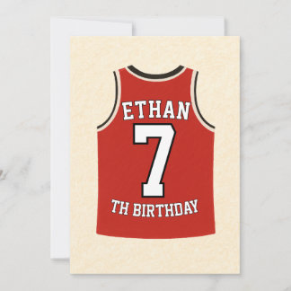 🏀 Bounce into the best birthday ever! 🎉 招待状