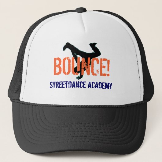 Bounce trucker cap キャップ (正面)