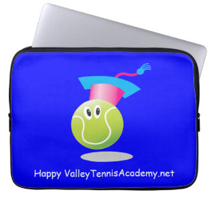 Bouncee™ smiling tennis ball_student of the game ラップトップスリーブ
