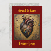 'Bound By Love' – フラットホリデーカード シーズンカード (正面/裏面)