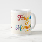 "Bound By Smiles" ジャンボコーヒーマグカップ (正面右)