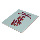 Bound Morphemes Phonics教えの英語 タイル (側面)