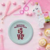 Bound Morphemes Phonics教えの英語 ペーパープレート (パーティー)