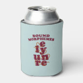 Bound Morphemes Phonics教えの英語 缶クーラー (缶正面)