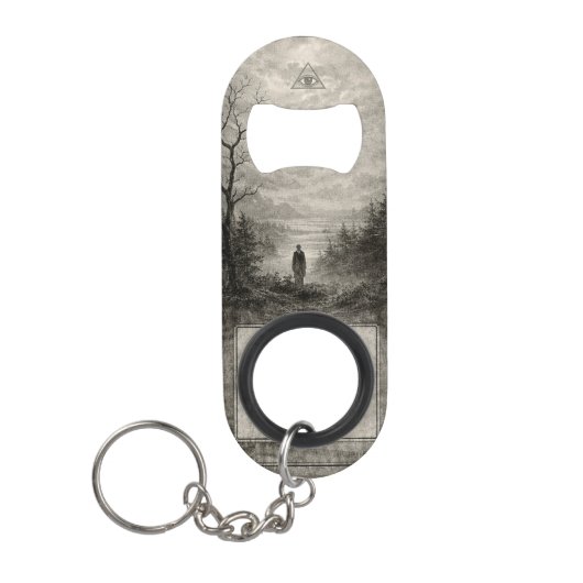 Bound to Witness Forest Bottle Opener キーホルダー栓抜き (正面)