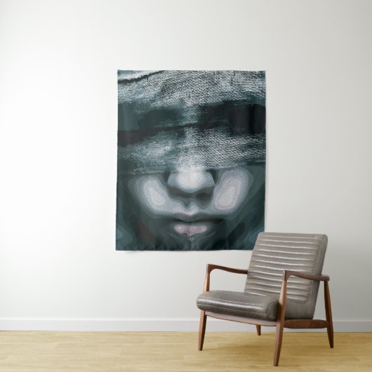 Bound Vision:沈黙を強要 タペストリー (インサイチュ)