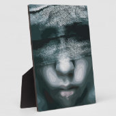 Bound Vision：沈黙を強要 フォトプラーク (側面)