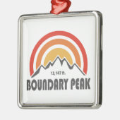Boundary Peak Nevada メタルオーナメント (左)