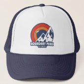 Boundary Peak Nevada Sun Eagle キャップ (正面)