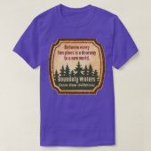 Boundary Waters Canoe Area Wilderness s UUU  Tシャツ (デザイン正面)