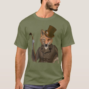 Bounderのキツネのプリント Tシャツ