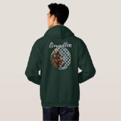 Boundless Horse Hoodie – Alhambra Geometric Art Ba パーカ (裏面フル)