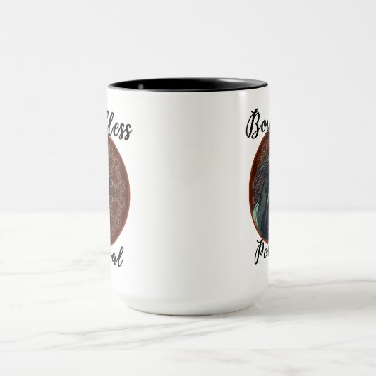 Boundless Potential Horse Mug – Majestic Stallion  マグカップ (中央)