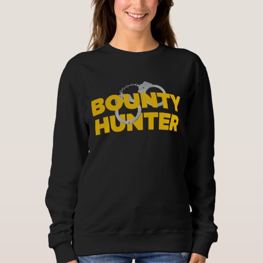 Bounty Hunter for Fugitive Recovery Agents Bounty  スウェットシャツ (正面)