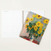 Bouqet of Sunflowers by Claude Monet プランナー手帳 (ディスプレー)