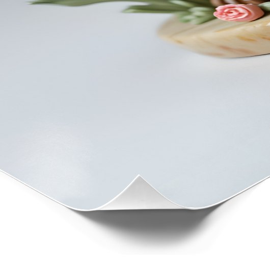 Bouquet Bear Figurine ポスター (コーナー)