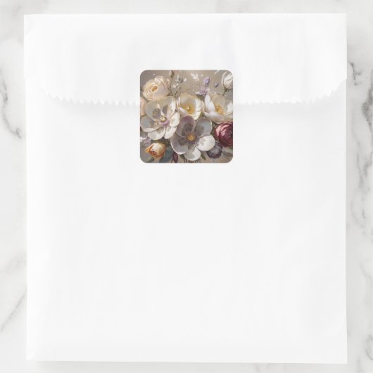 Bouquet du jour スクエアシール (バッグ)